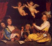 Gerrit van Honthorst The Concert oil painting reproduction